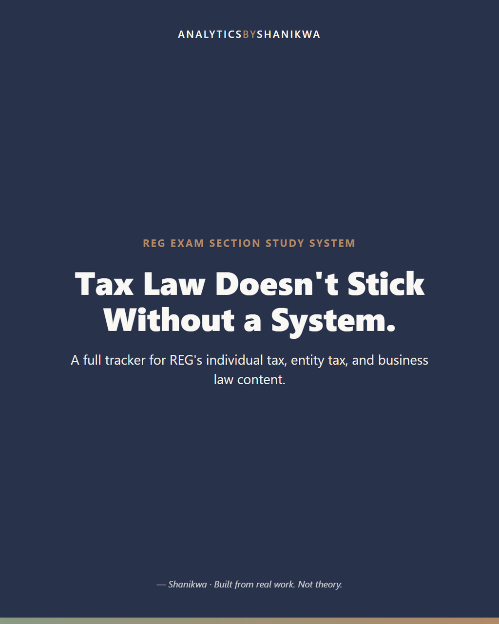 REG Exam Section Study System — product cover