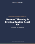Morning & Evening Routine Reset Kit — product cover
