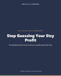 Etsy Seller Profit Dashboard — product cover