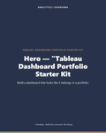 Tableau Dashboard Portfolio Starter Kit — product cover
