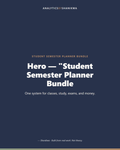 Student Semester Planner Bundle — product cover
