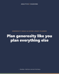 Generosity Goals & Giving Legacy Planner — product cover