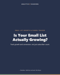 Email List Growth & Funnel Tracker — product cover