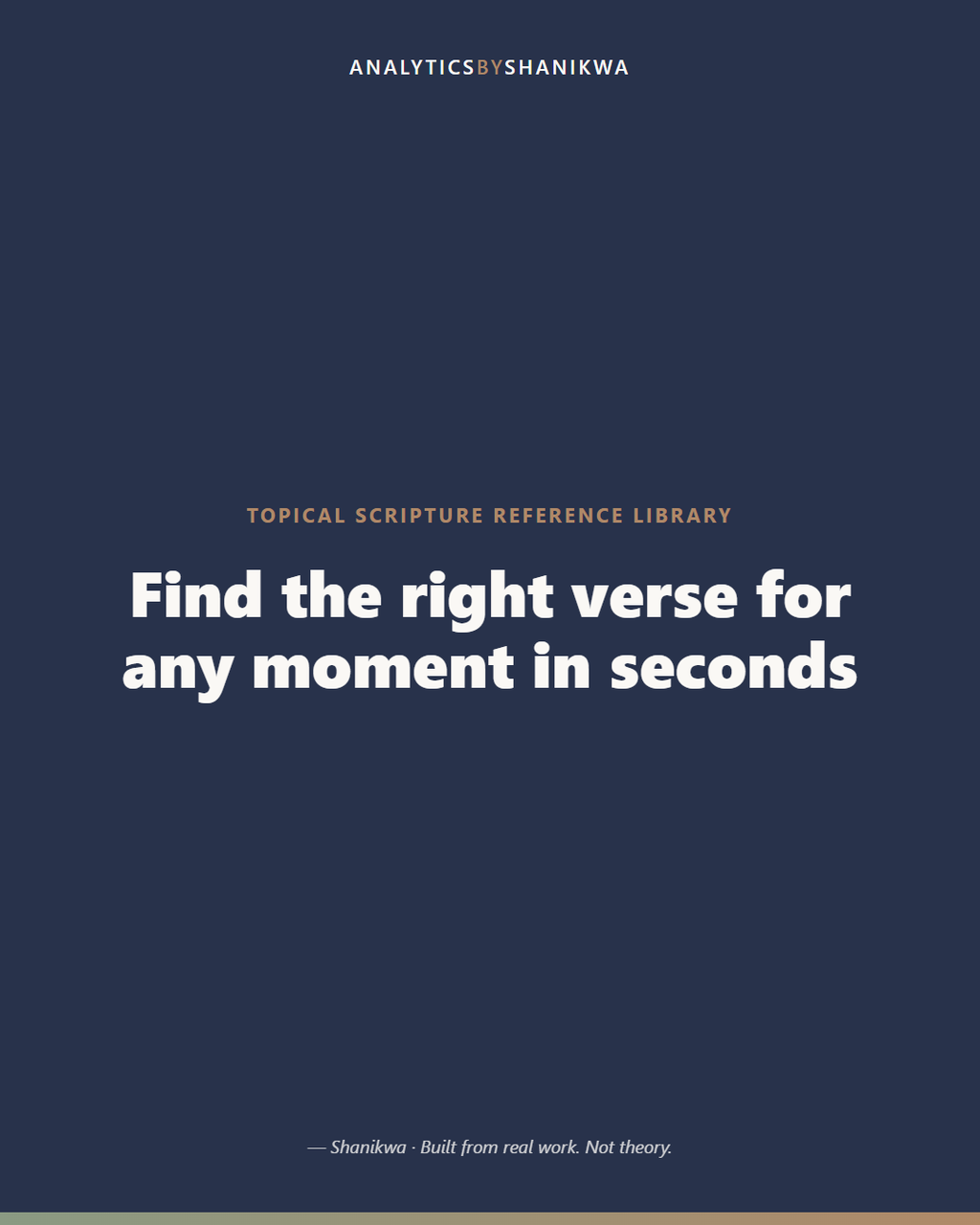 Topical Scripture Reference Library — product cover