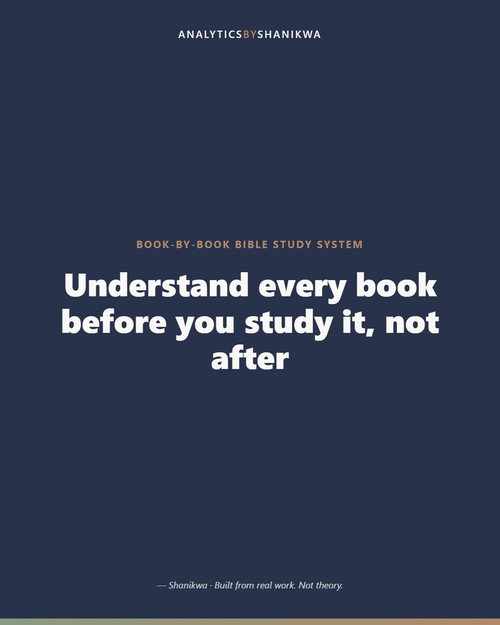 Book-by-Book Bible Study System — product cover