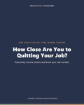 Side Hustle to Full-Time Income Tracker — product cover