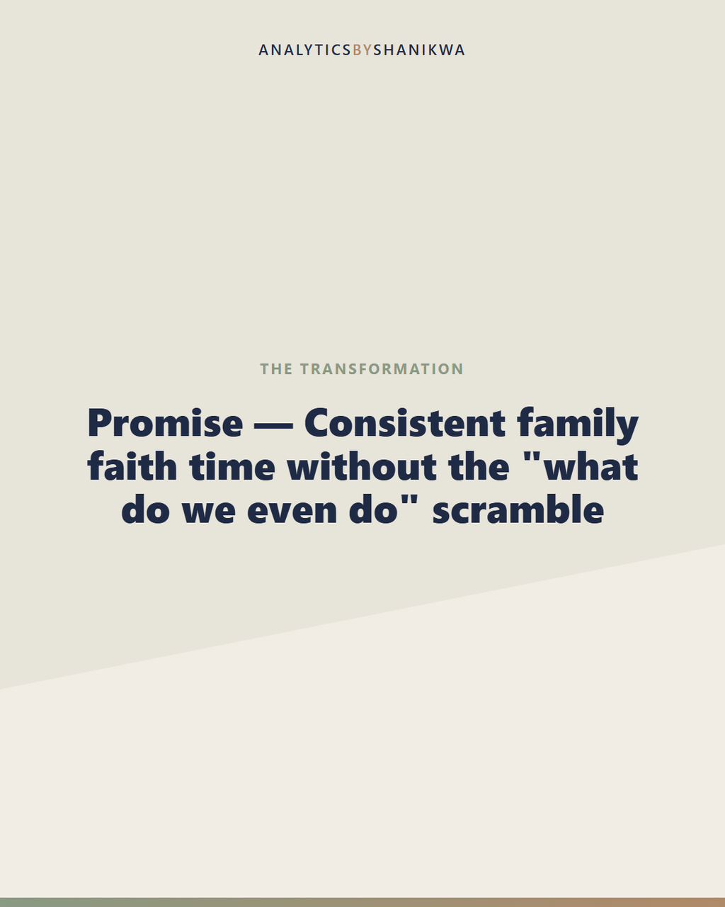 Family Worship Night Kit — what it does for you