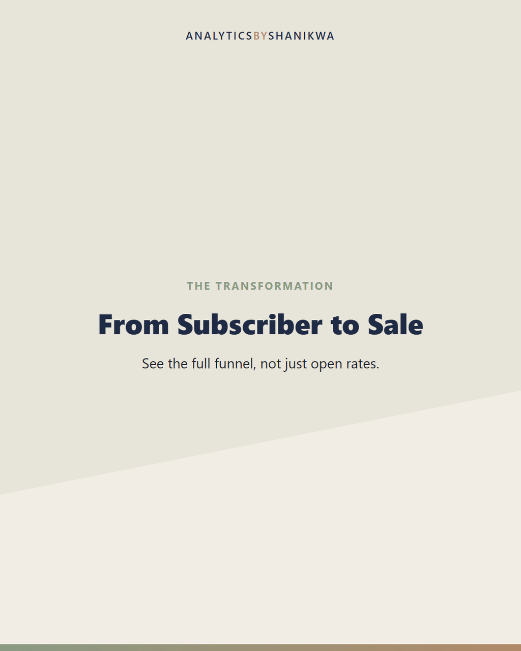 Email List Growth & Funnel Tracker — what it does for you
