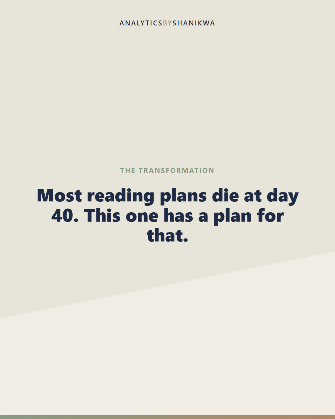 One-Year Bible Reading Plan System — what it does for you