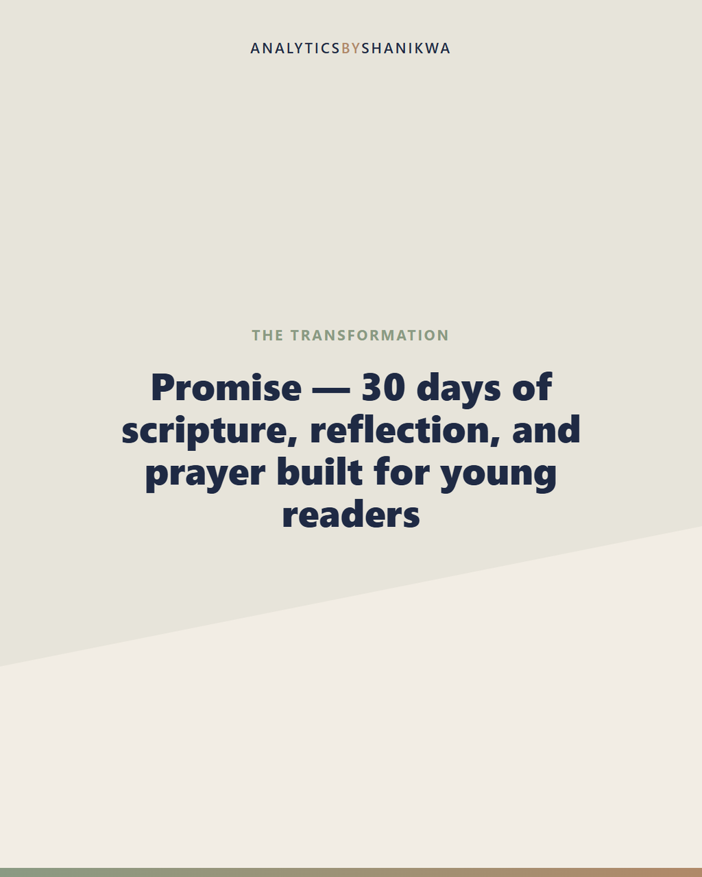 Kids Daily Devotional Journal — what it does for you