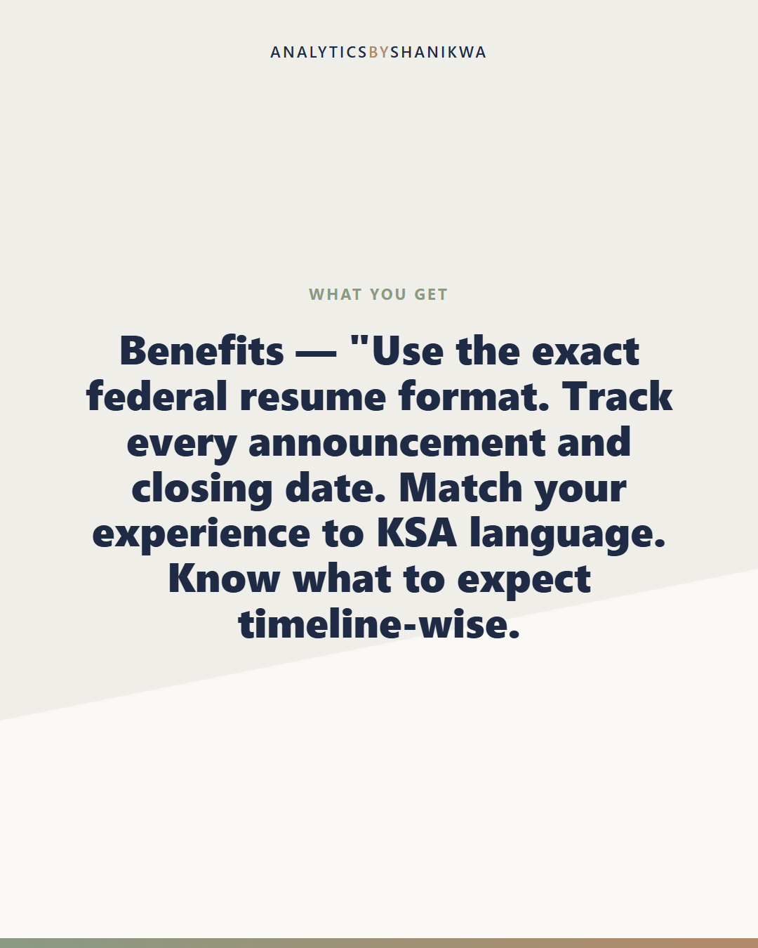 Federal & Government Job Application System — what's included