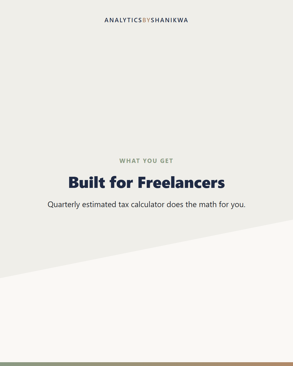 Freelancer 1099 Tax & Invoice Kit — what's included