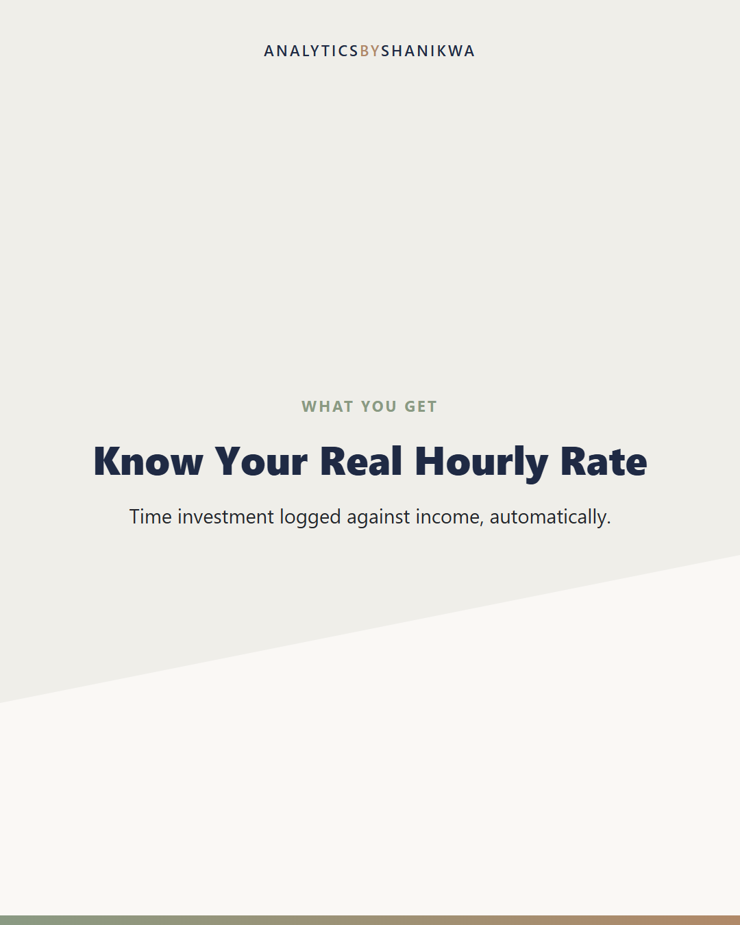 Side Hustle to Full-Time Income Tracker — what's included