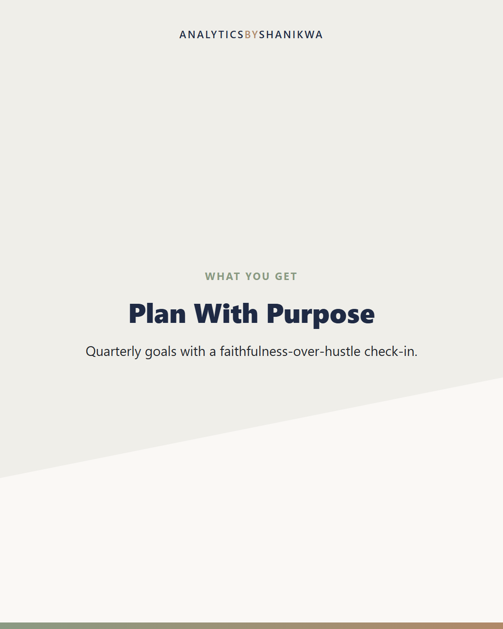 Faith-Based Small Business Planner — what's included