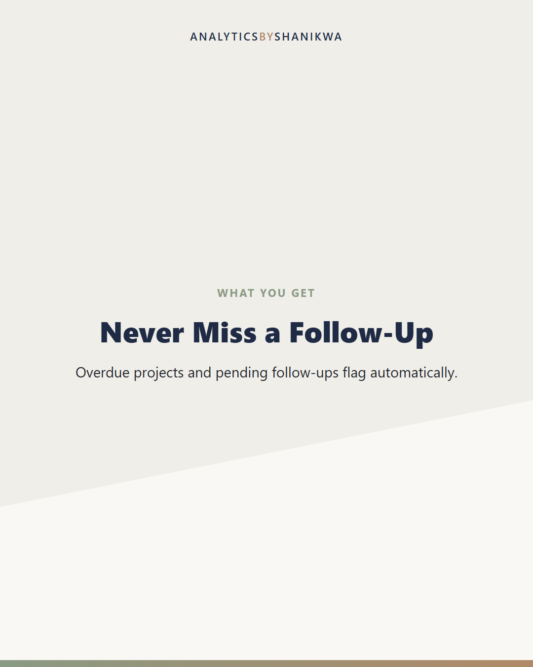 Client CRM & Project Tracker for Service Providers — what's included