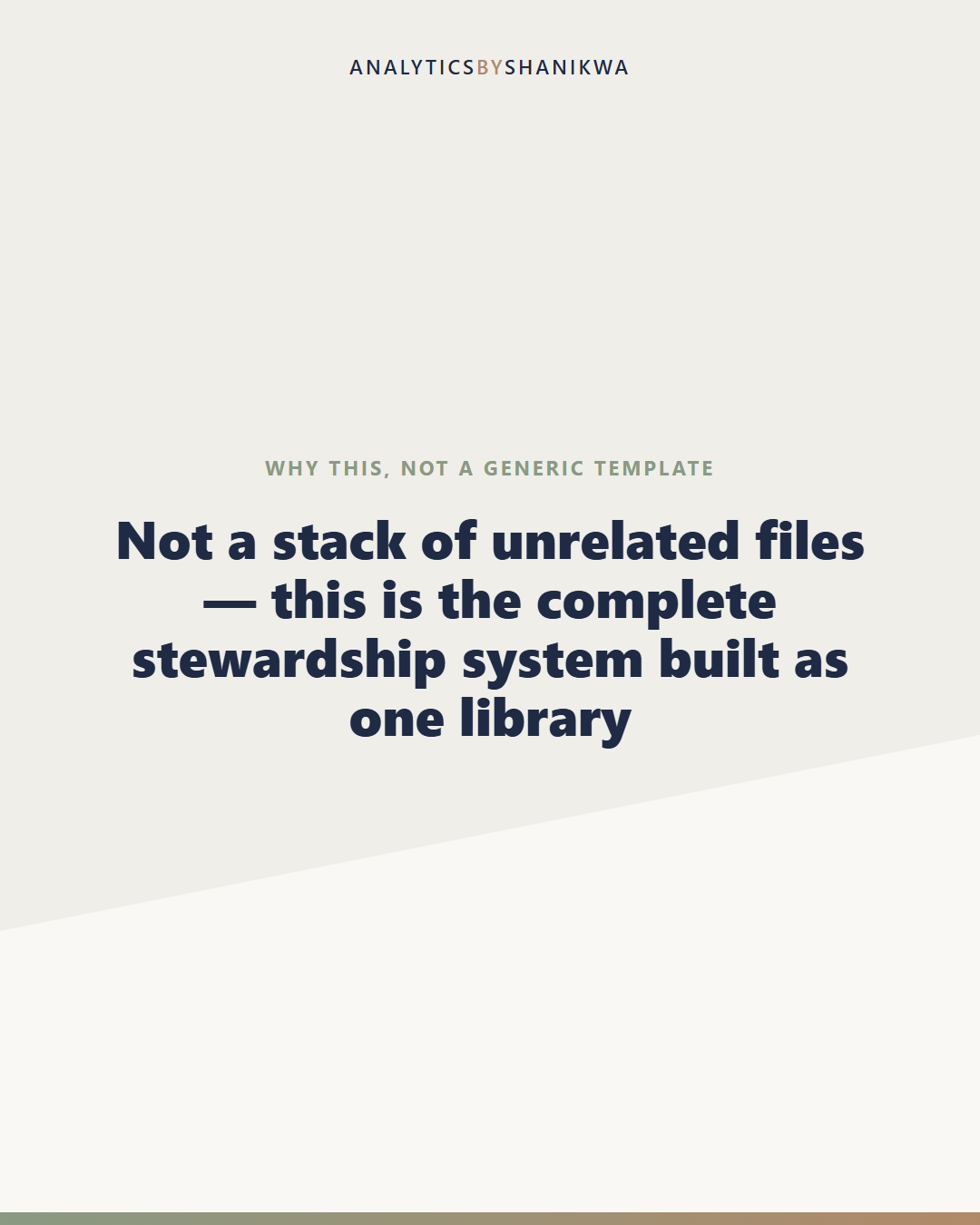 The Complete Stewardship System (Mega Bundle) — why this is different