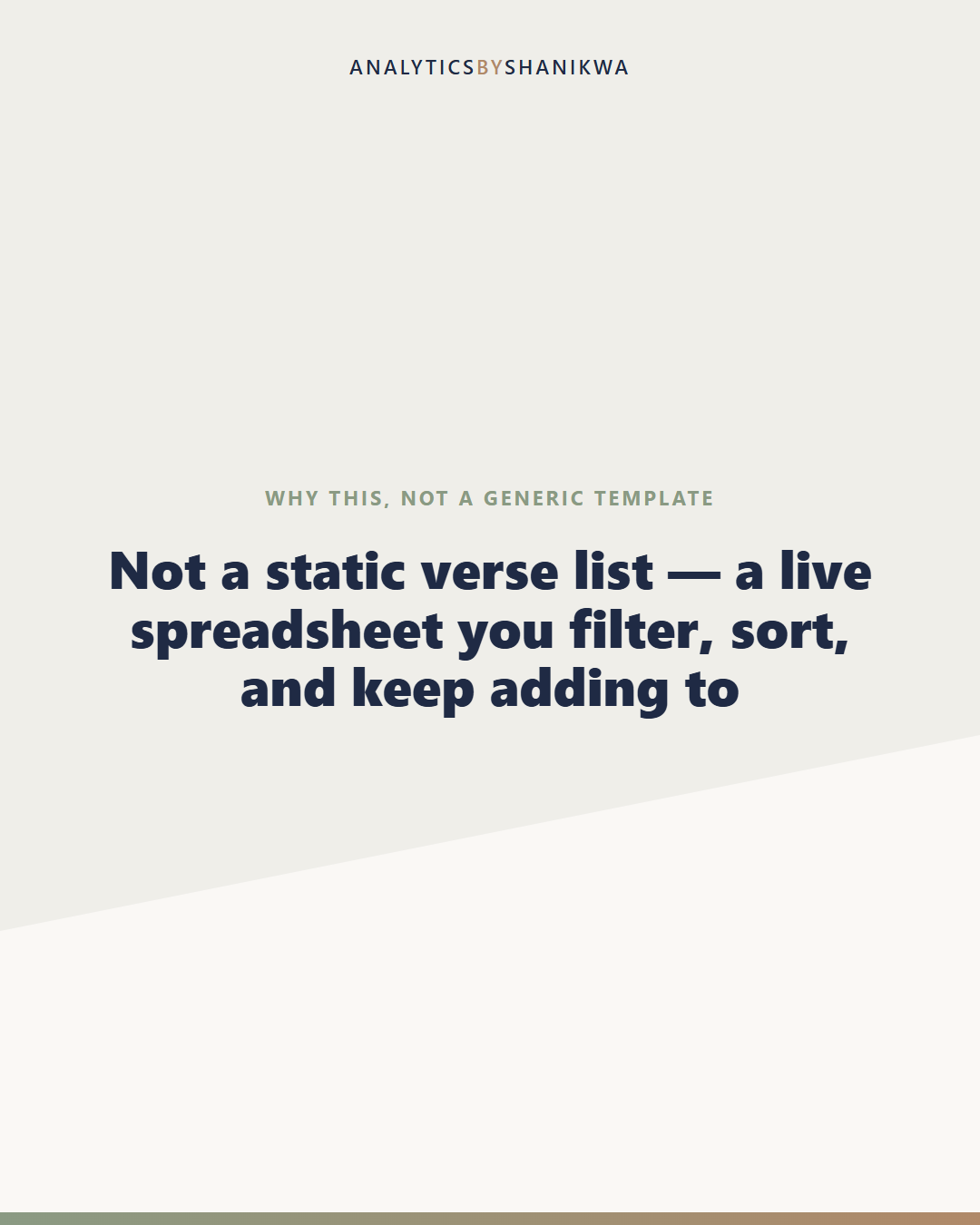 Topical Scripture Reference Library — why this is different