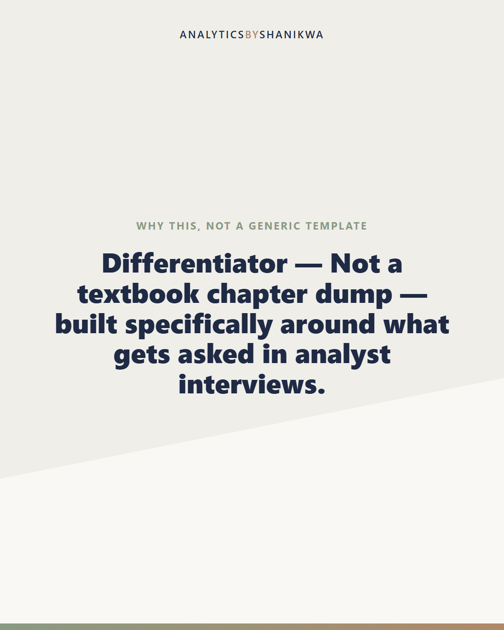 Statistics Refresher for Data Analysts — why this is different