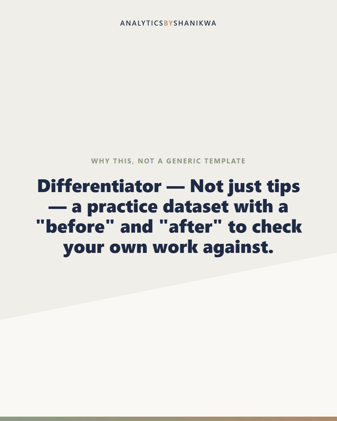 Data Cleaning Checklist & Workflow Kit — why this is different