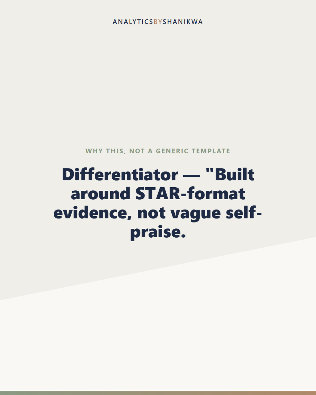 Performance Review & Promotion Case Builder — why this is different