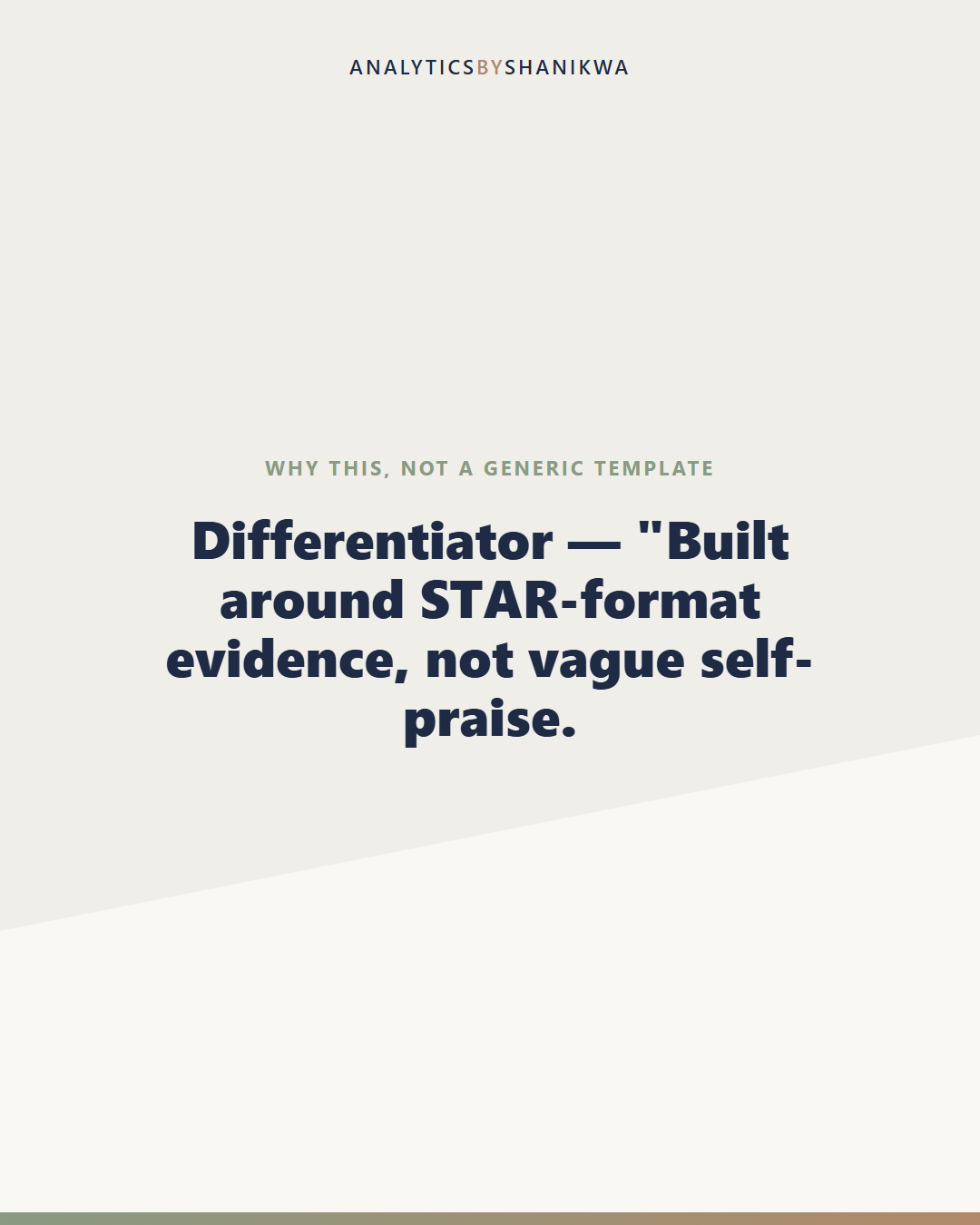 Performance Review & Promotion Case Builder — why this is different