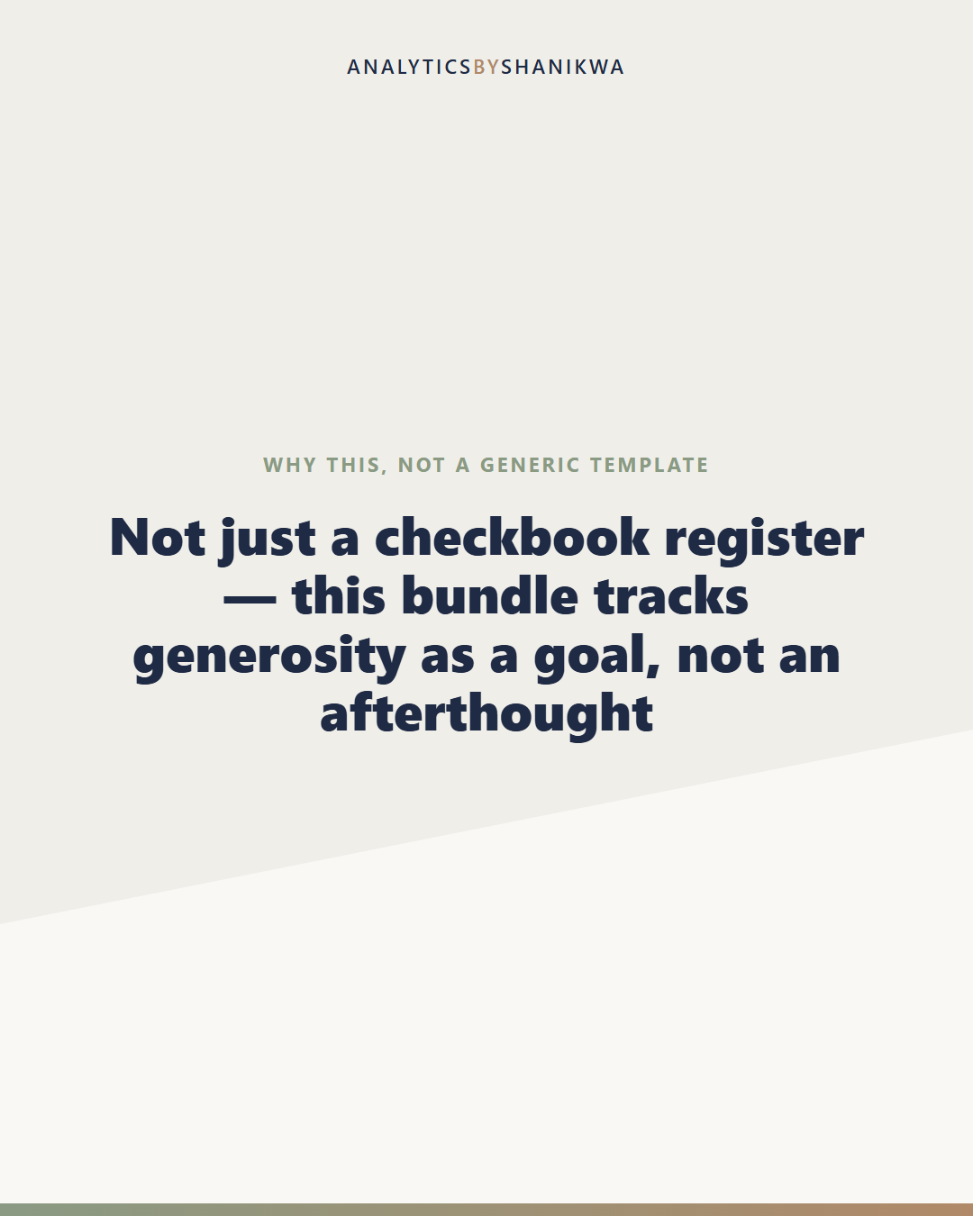 Tithing & Generosity Tracker Bundle — why this is different