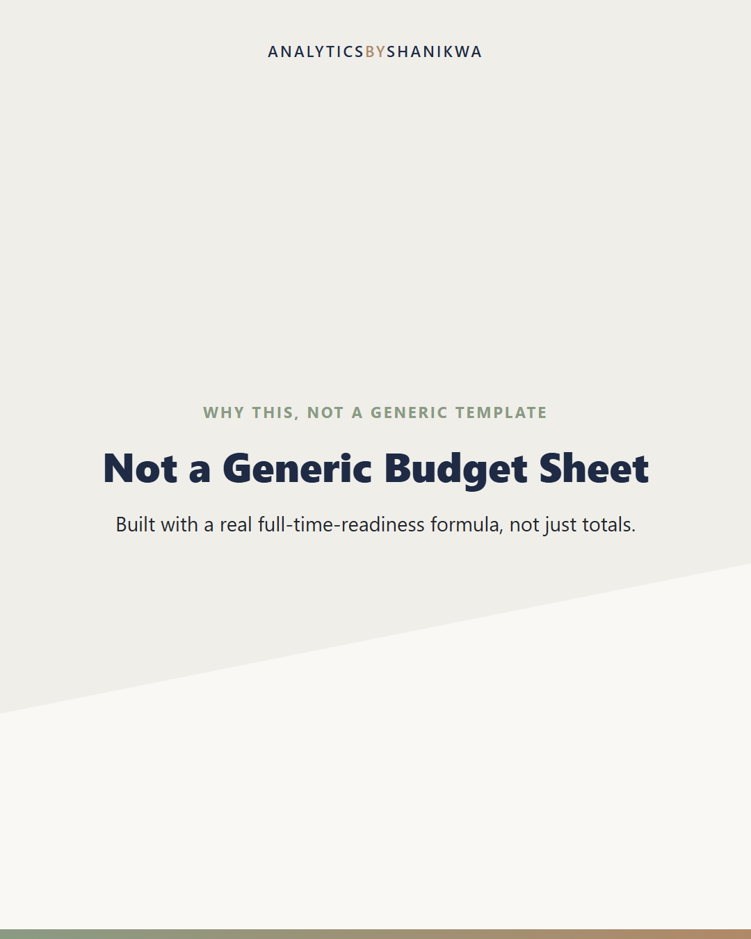 Side Hustle to Full-Time Income Tracker — why this is different