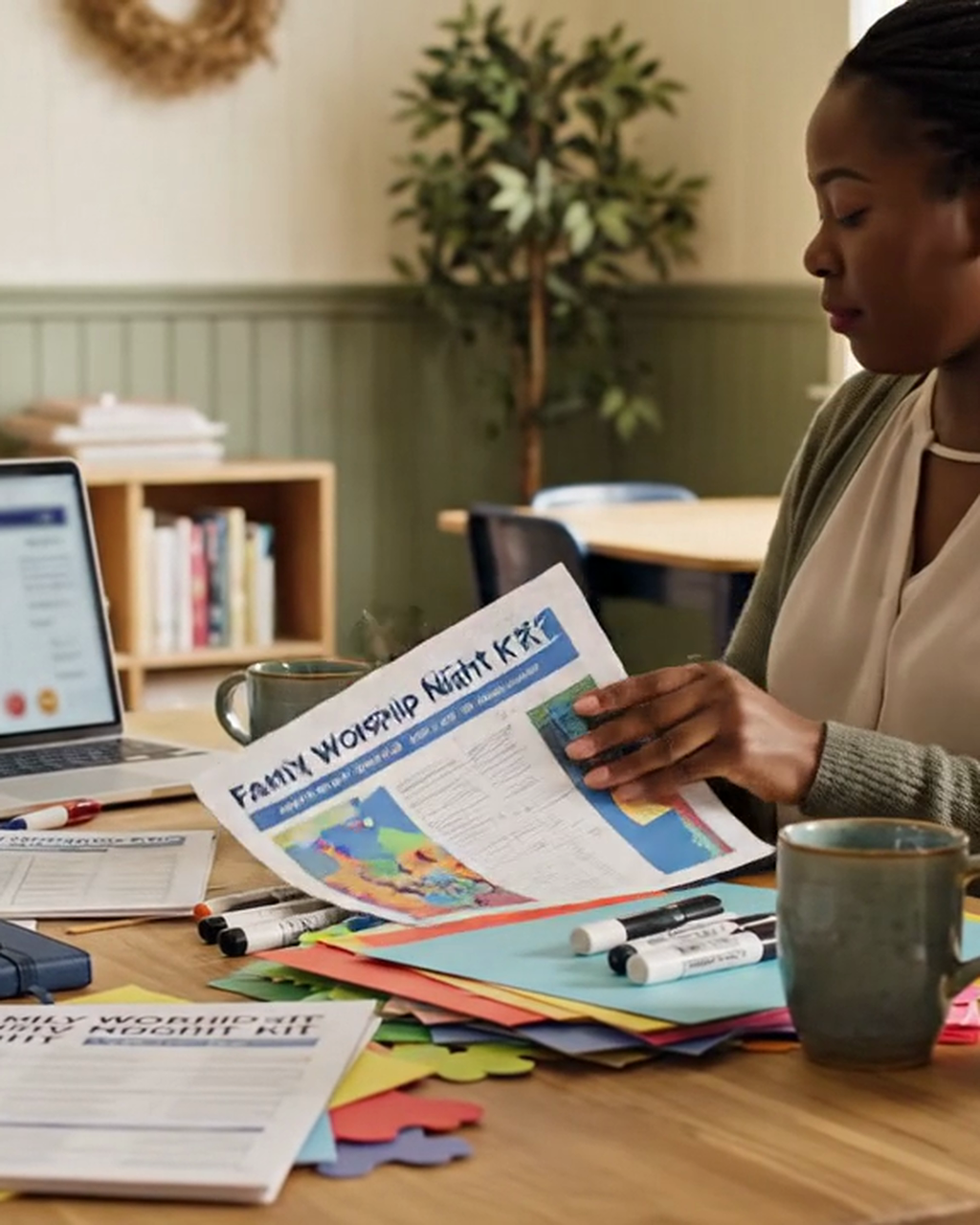 Teen Discipleship Study Guide — in use at home