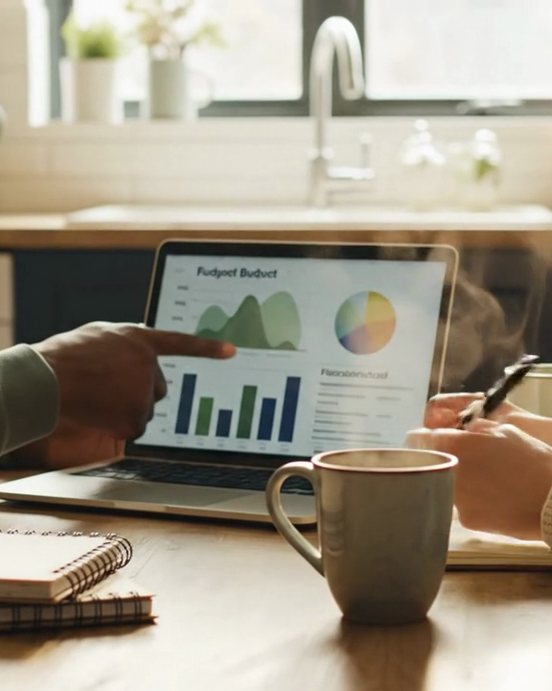 Single Parent Faith Finance Survival Kit — in use at home