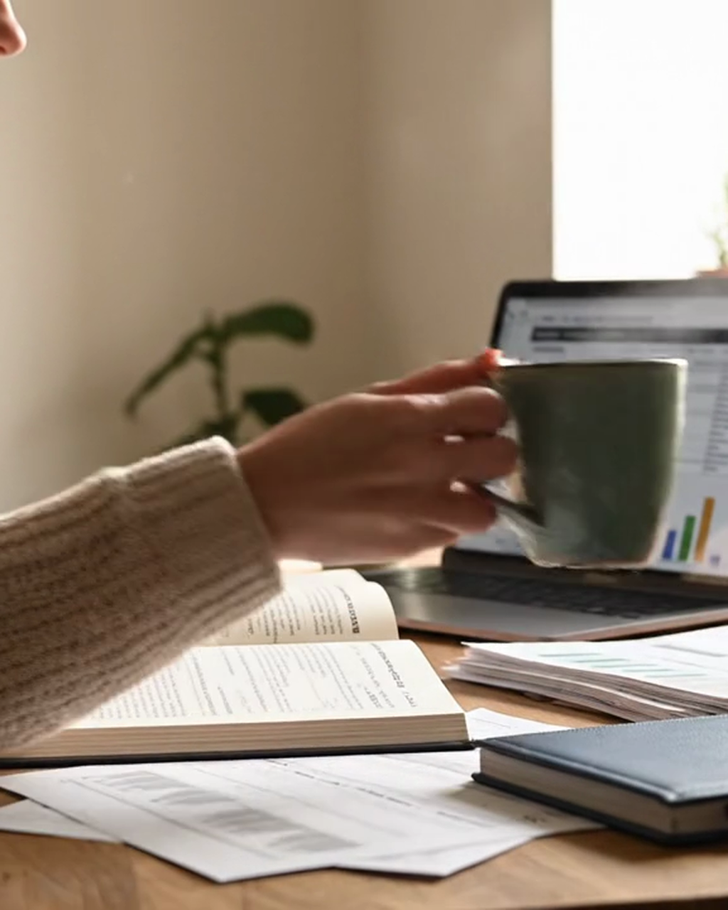Small Business Bookkeeping Starter System — in use at home