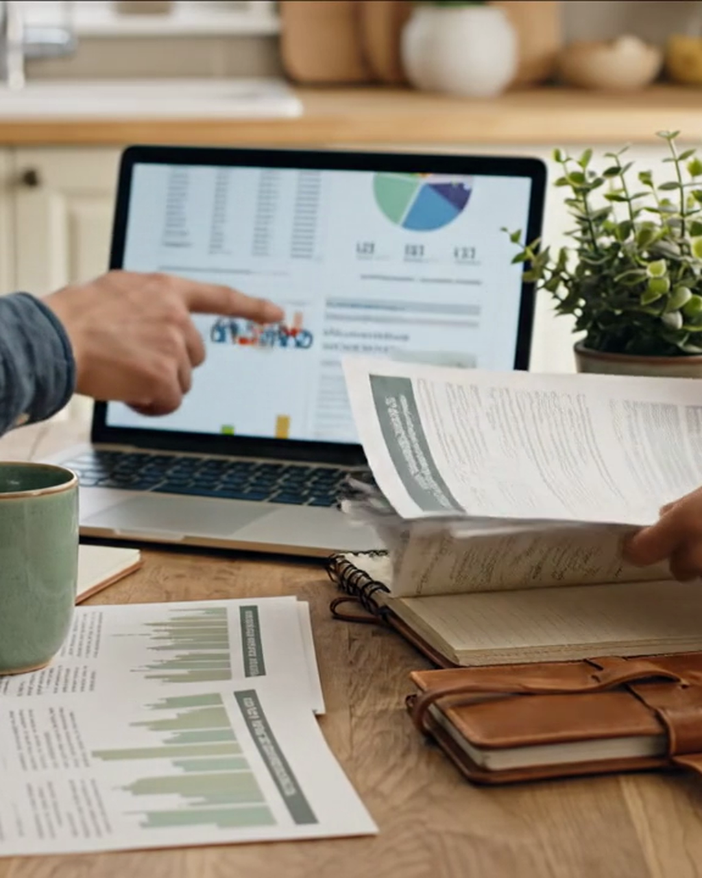 Biblical Family Budget Dashboard — in use at home