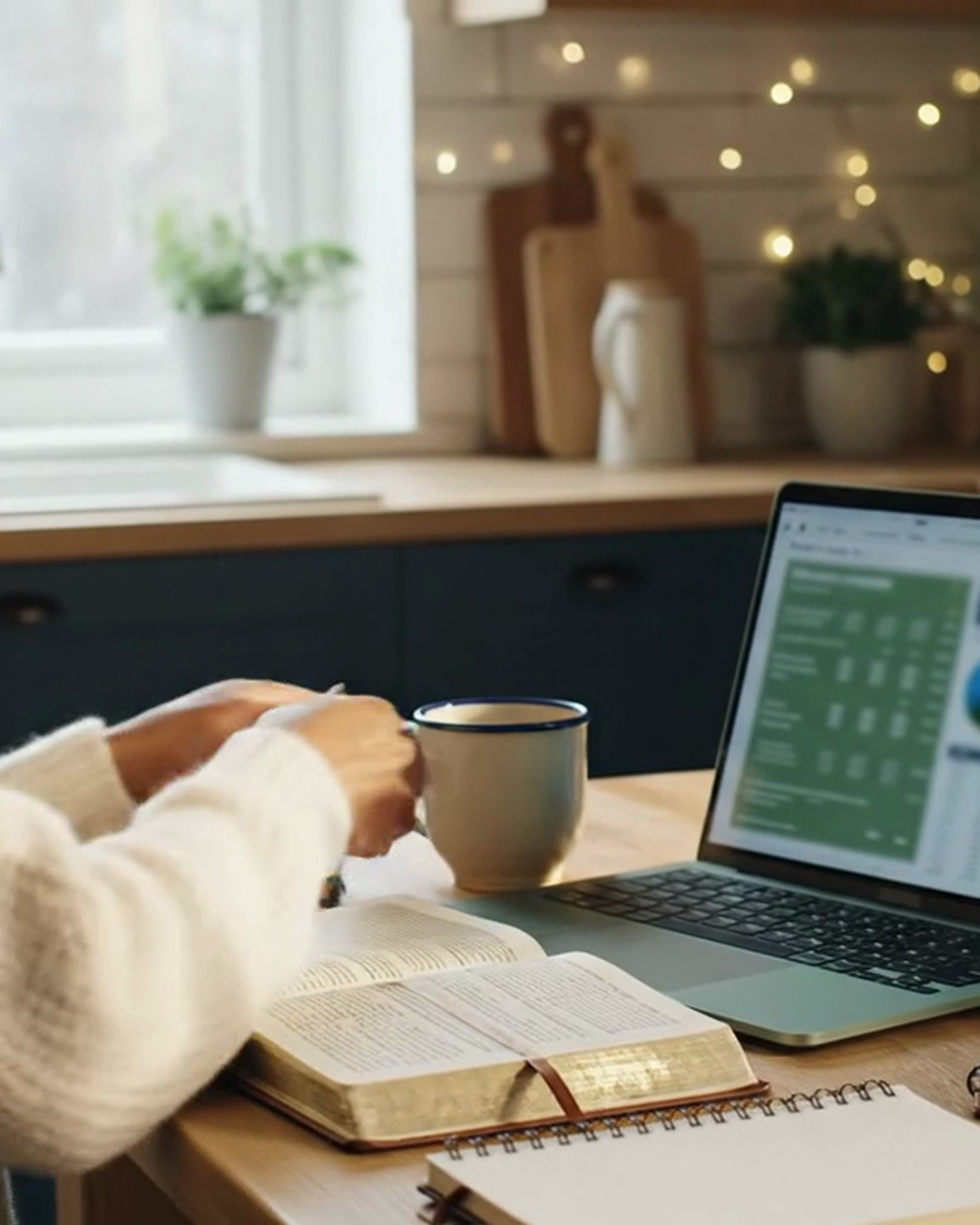 One-Year Bible Reading Plan System — in use at home