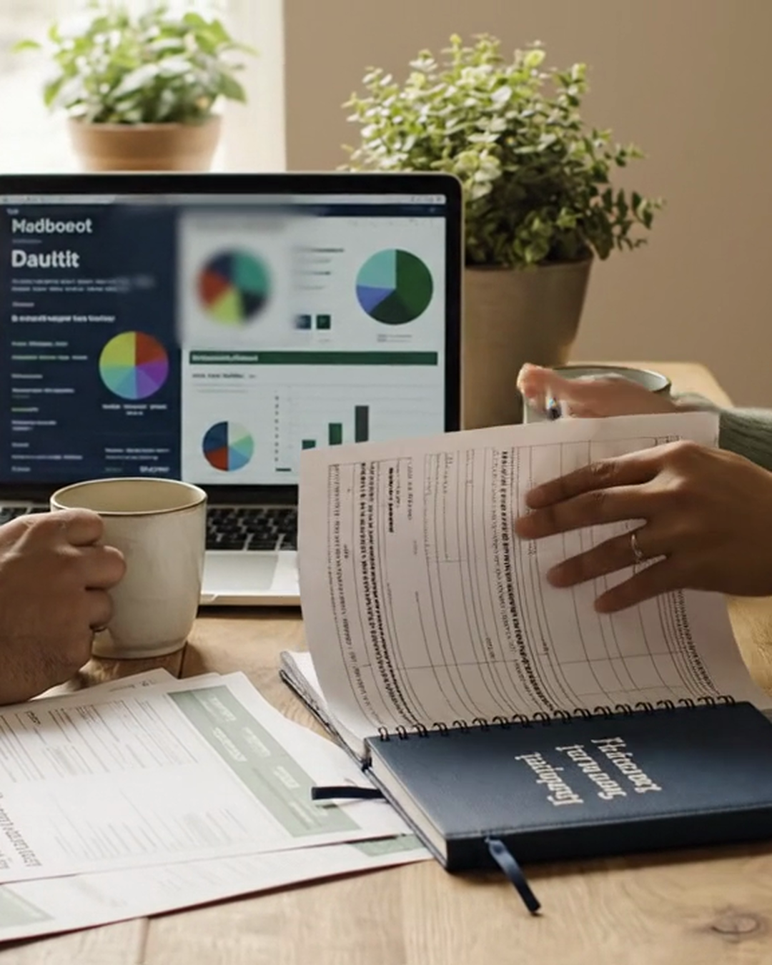Marriage Money Meeting Kit — in use at home