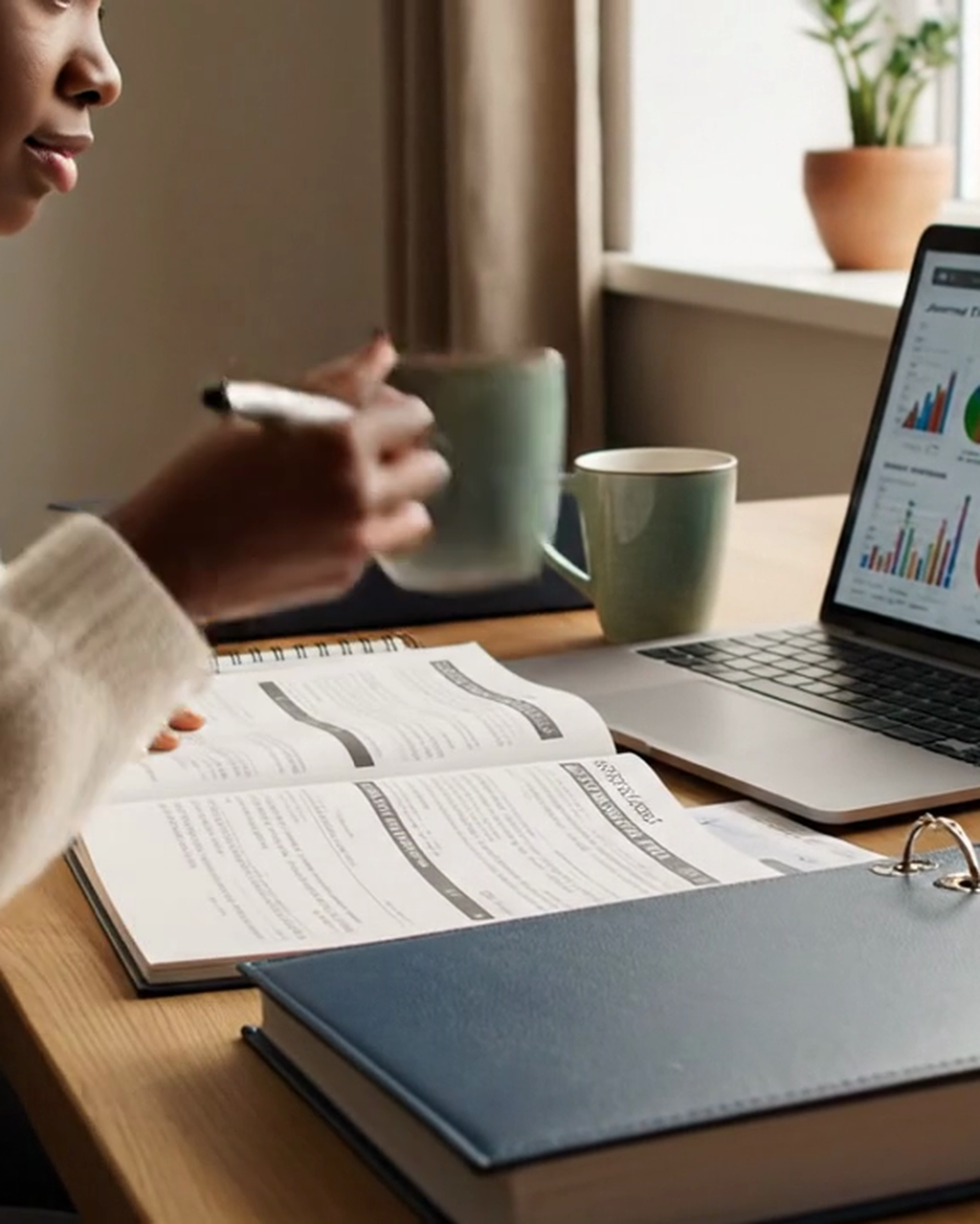 FAR Exam Section Study System — in use at home
