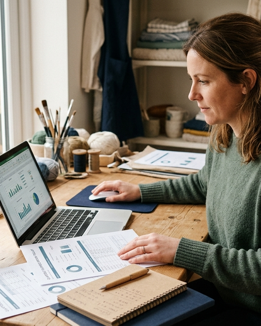 Quarterly Business Review Toolkit — in use at home