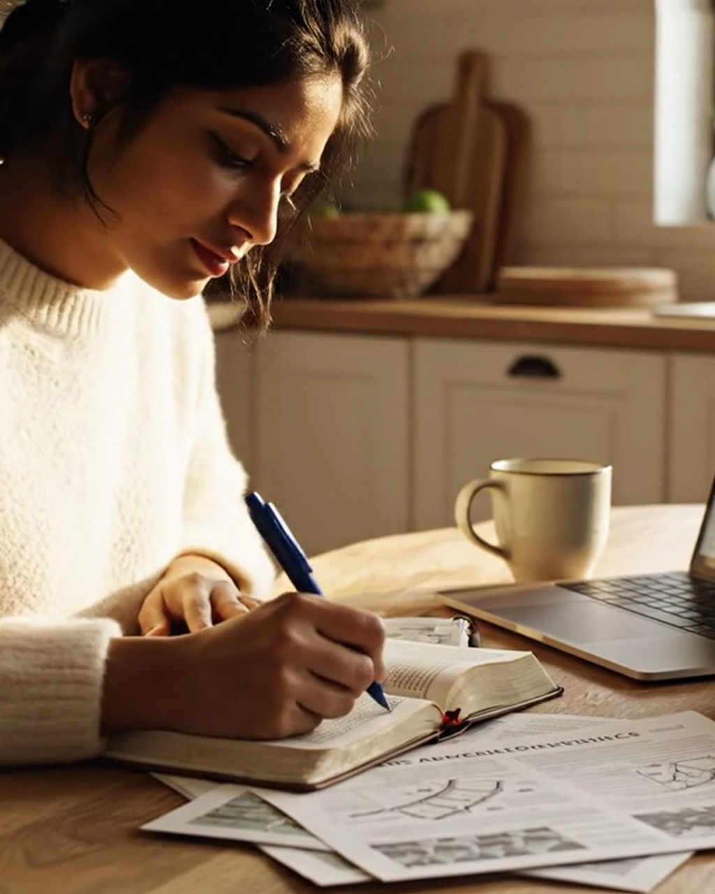 Complete Theology Foundations Course Workbook — in use at home