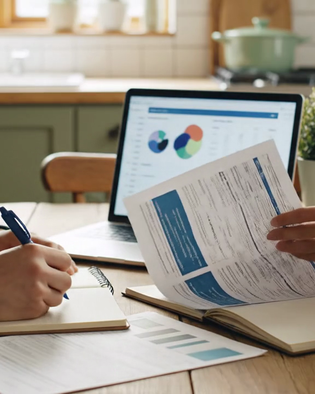 Financial Peace Command Center for Christian Households — in use at home