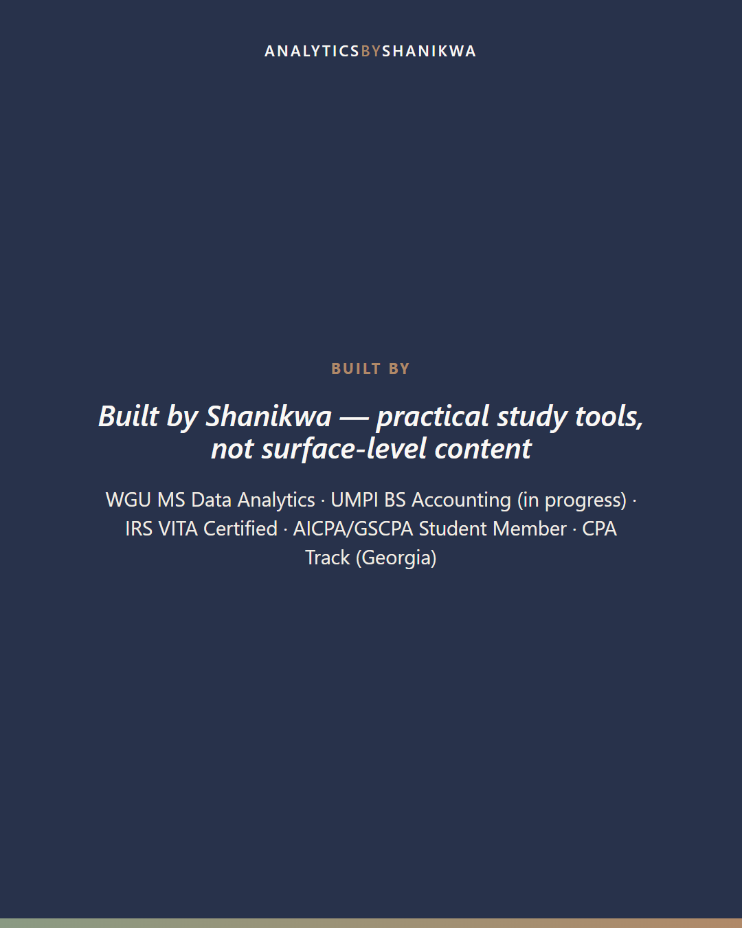 Book-by-Book Bible Study System — built by Shanikwa, credentials