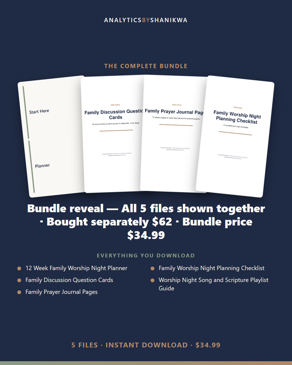 Family Worship Night Kit — the complete bundle