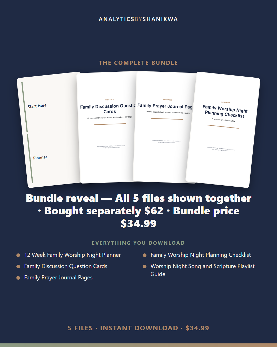 Family Worship Night Kit — the complete bundle
